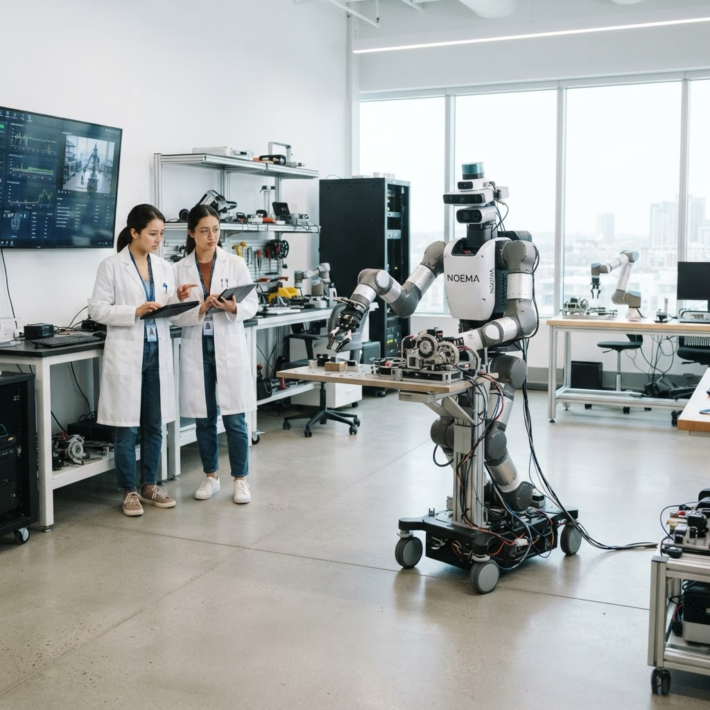Embodied-AI-Robotik — Referenzbild